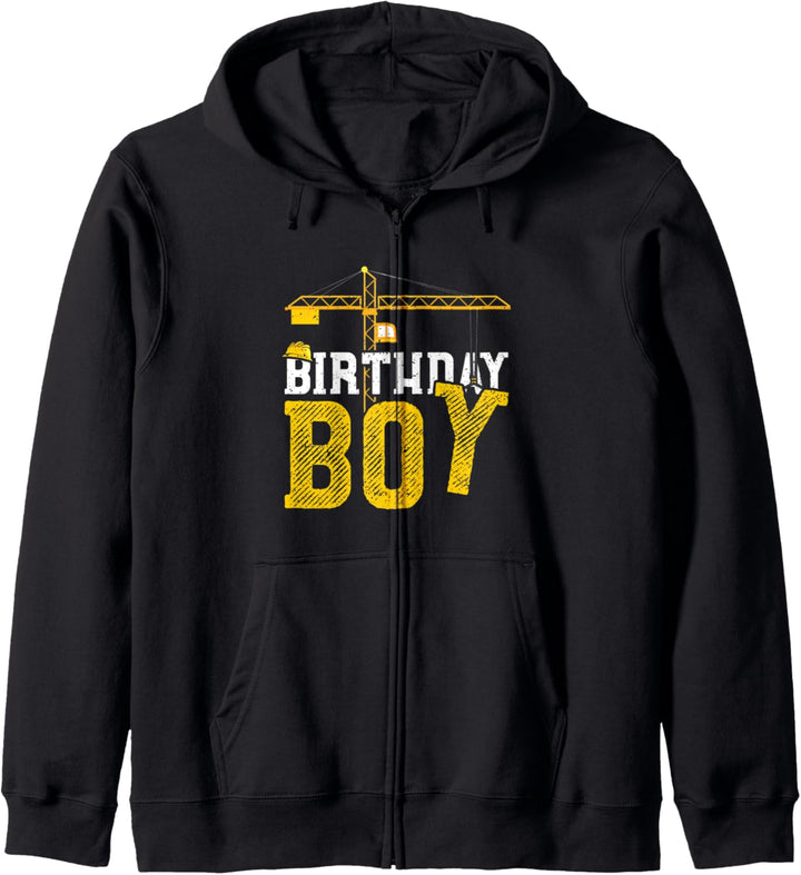 Bauarbeiter: Birthday Boy - Geburtstag Kapuzenjacke