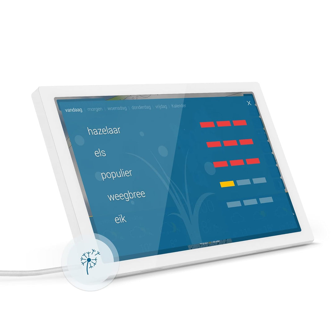 wetteronline home 4 WetterDisplay, WLAN-Wetterstation mit WetterRadar: Wetterfilm auf grossem HD-Far