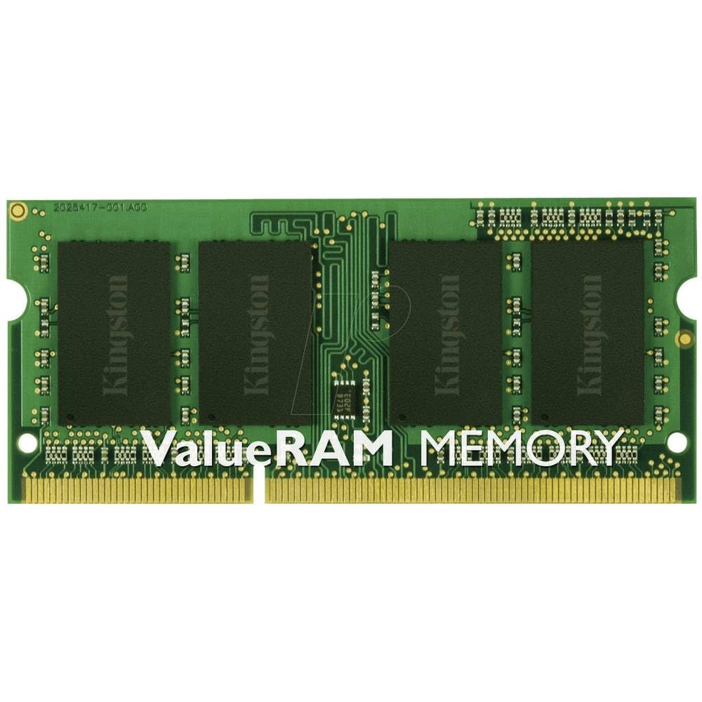 Kingston ValueRAM 8GB 1600MHz DDR3 NonECC CL11 SODIMM 1.5V KVR16S11/8 Laptop-Speicher 8GB 1600MT/s D