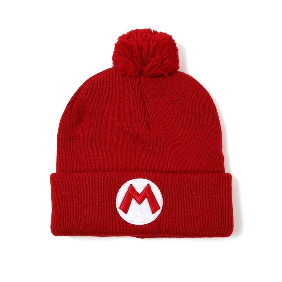 Super Mario Bros Strickmütze Mario Rot