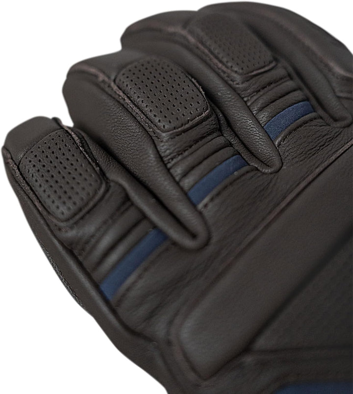 Reusch Skihandschuhe 7.5 blau-braun, 7.5 blau-braun