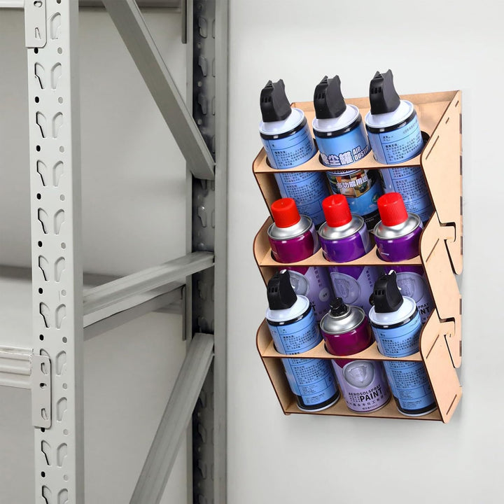 Spraydosenhalter, Spraydosen-Organizer | Wandmontierter -Sprühfarbenständer, Farbflaschen-Organizer