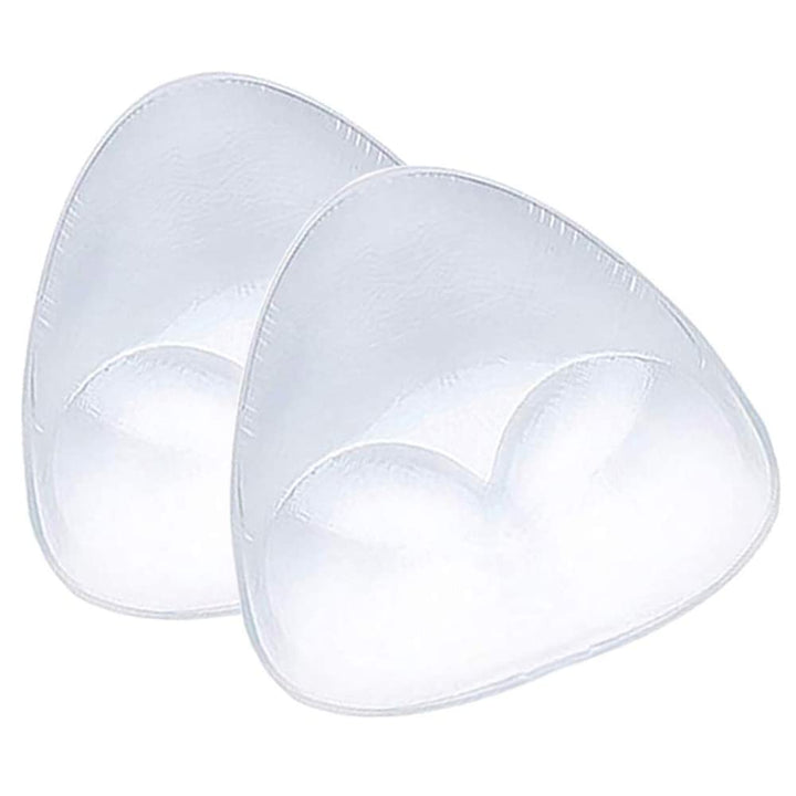 2X Silikon-Gel BH-Einlagen Brust vergrössern - Push-Up Silikoneinlagen Farblos, Farblos