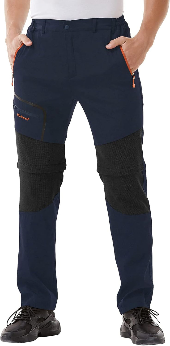 ZOEREA Wanderhose Herren Convertible Shorts Schnelltrocknend Outdoorhose Leichtgewicht Draussen Klet