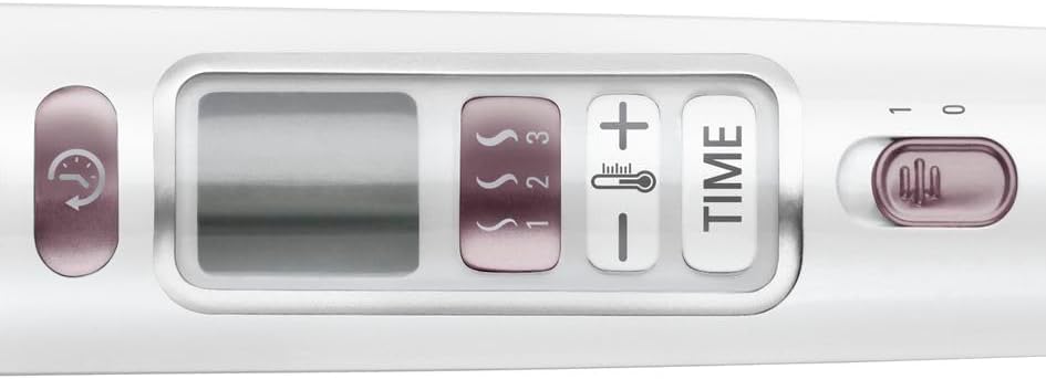Rowenta CF3460 Premium Care Precious Curls Lockenstab | 3 Pflegeprogramme | Eingebauter Timer Für Si