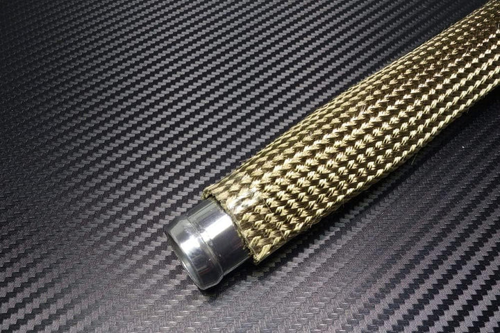 1m Kevlar Titan Hitzeschutzschlauch ID 50mm *** Heat Sleeve Thermoschutz Isolierschlauch Kabelschutz