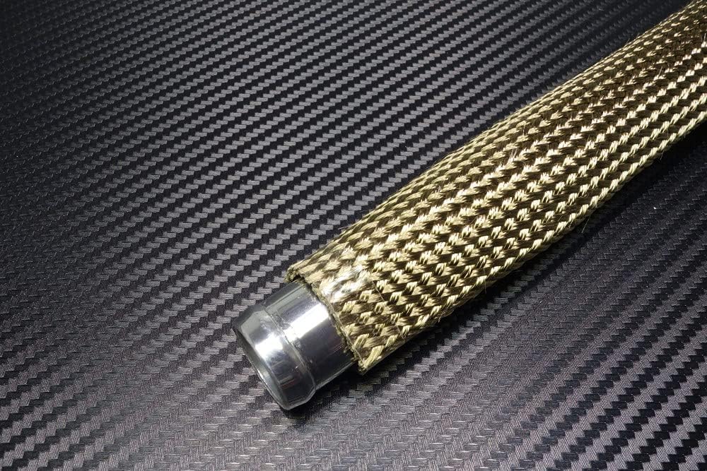 1m Kevlar Titan Hitzeschutzschlauch ID 25mm *** Heat Sleeve Thermoschutz Isolierschlauch Kabelschutz