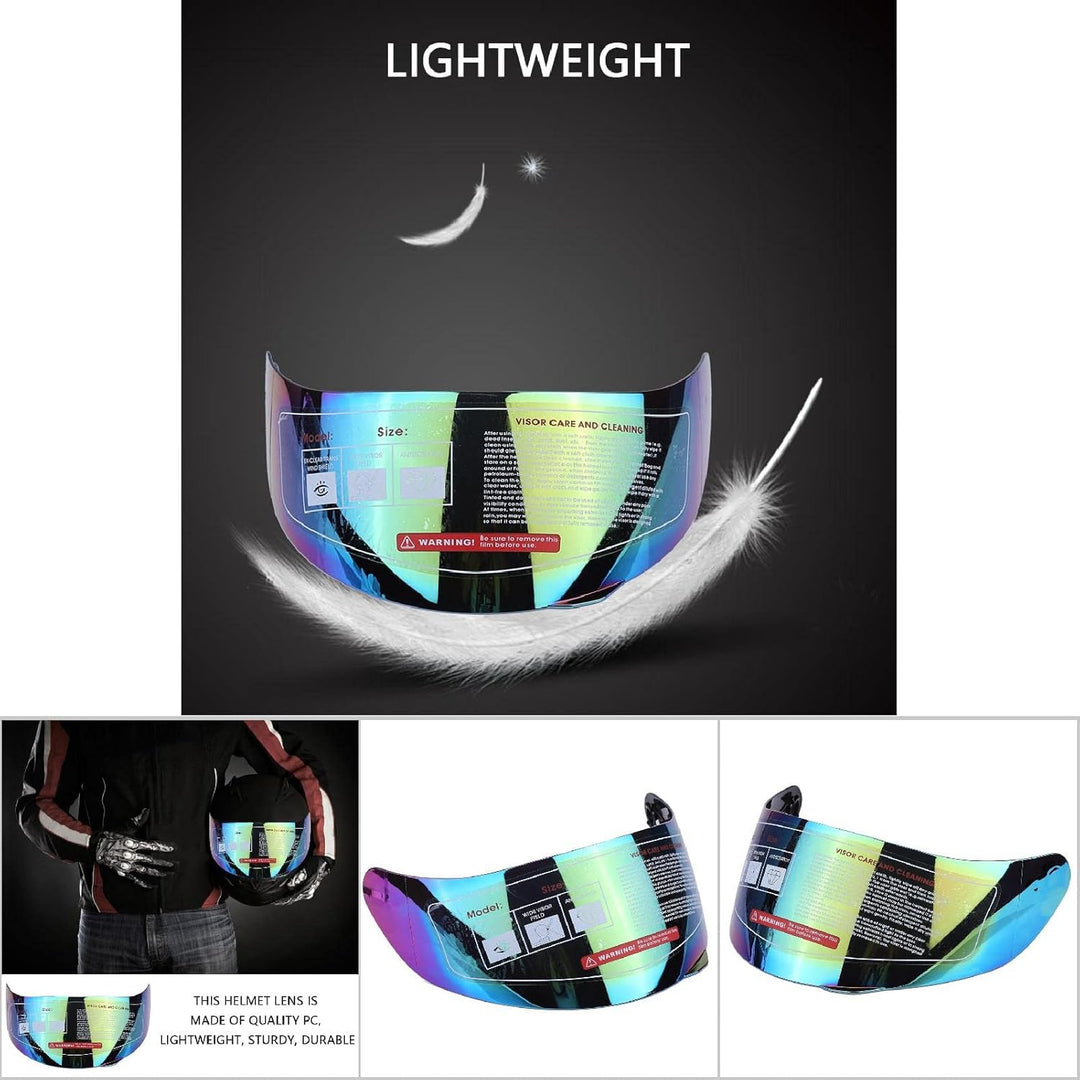 AGV K3 Visier, Motorradhelm Visierscheibe Windschutzscheibe Schutzhülle Motorradhelm Visierscheibe W