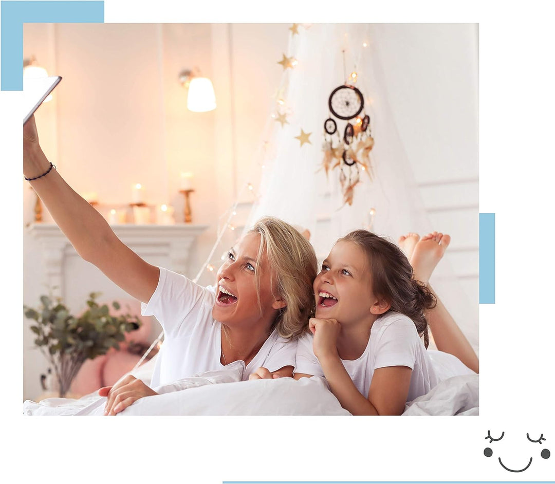 MTOnlinehandel REGENBOGEN Bettwäsche Set · Mädchen-Bettwäsche · Kinderbettwäsche · Very Happy Rainbo