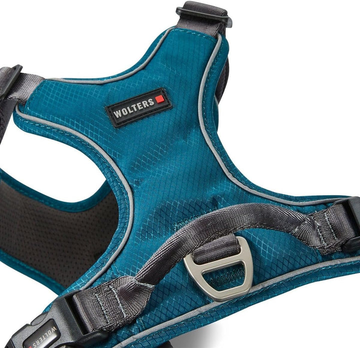 Wolters Geschirr Active Pro Comfort, Grösse:60-75 cm, Farbe:Petrol/anthrazit 60 - 75 cm petrol/anthr