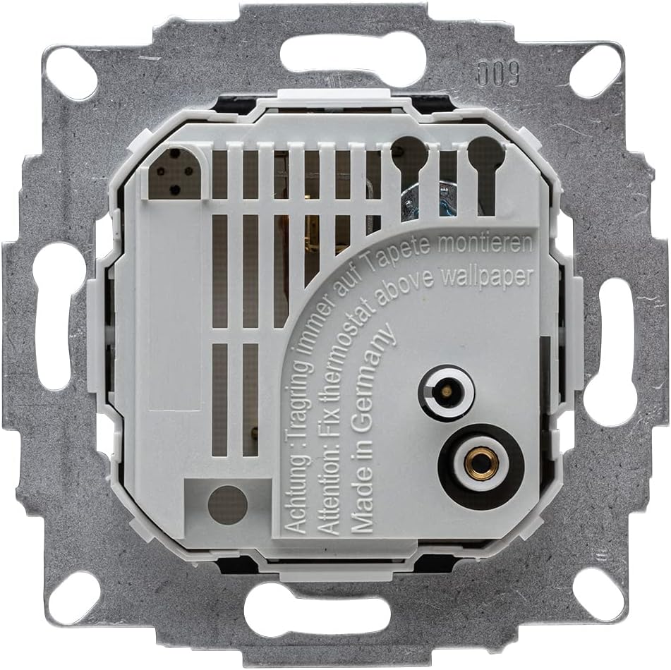 Ritzer Raumthermostat für Busch-Jaeger Balance SI, Gira System 55, Berker S1 B.3 B.7, Merten System