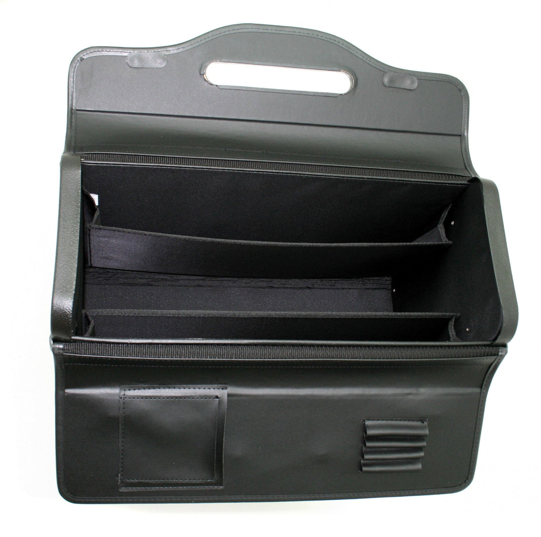 Bowatex Pilotenkoffer Aktenkoffer Dokumenten Koffer 49 cm gross Schwarz