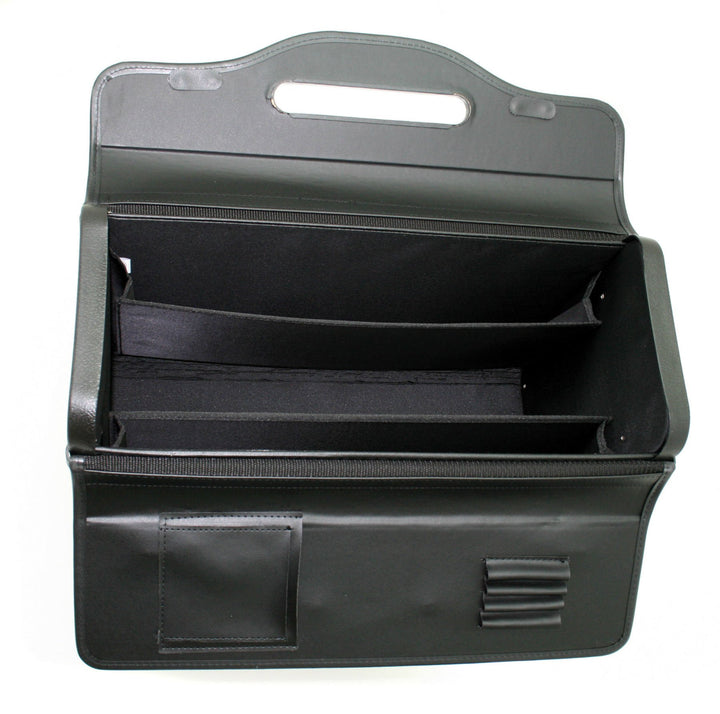 Bowatex Pilotenkoffer Aktenkoffer Dokumenten Koffer 49 cm gross Schwarz