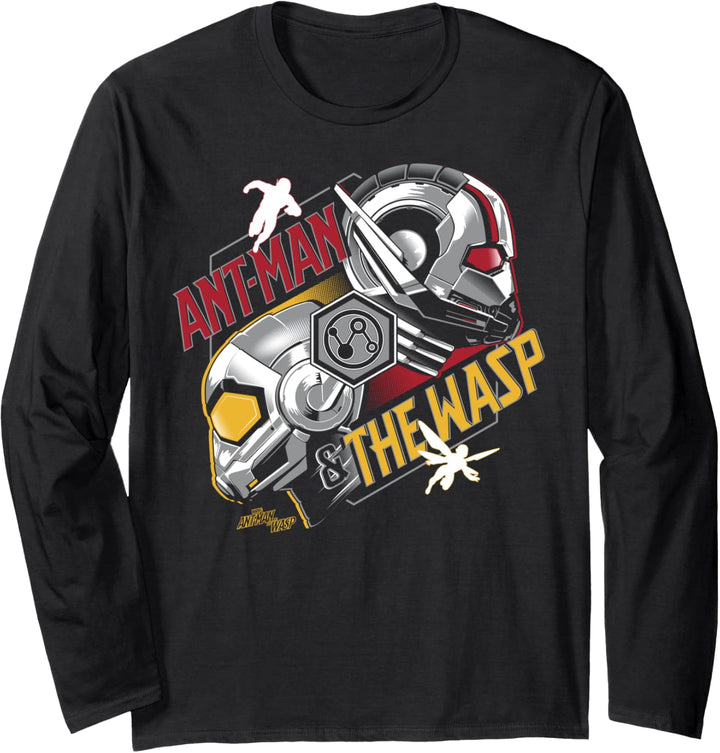 Marvel Ant-Man And The Wasp Helmet Mashup Langarmshirt