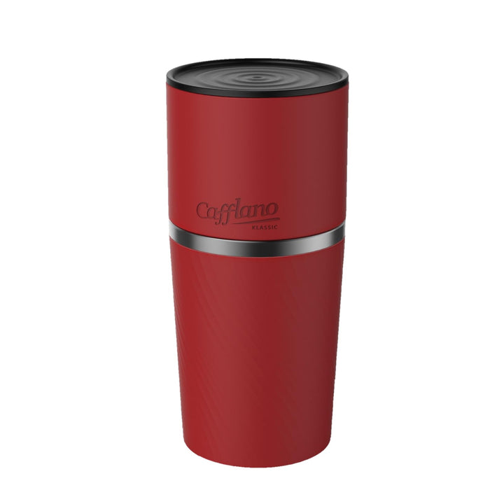 Klassic All-in-One Kaffeepresse von Cafflano Tragbar Cafflano Klassic - Red, Cafflano Klassic - Red
