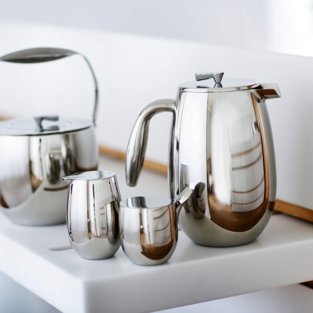 Bodum columbia Kaffeebereiter (Doppelwandig, Edelstahl, Spülmaschinengeeignet, 0,35 liters) shiny Sh