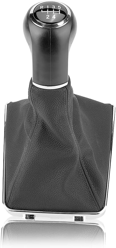 Gorgeri 5 Gang Car Schaltknauf Gaiter Schaltknaufmanschette Car Gear Schaltknauf Gearstick Gaiter Bo