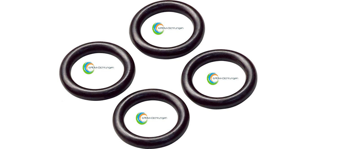 O-Ringe Gummi-Dichtungen EPDM für alle 1/2" bzw. 3/4" Zoll Garten Schlauchsysteme z.B. Gardena (Prof