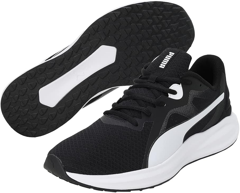 PUMA Herren Twitch Runner FreshStrassen-Laufschuh 41 EU Puma Schwarz Puma Schwarz Puma Weiss, 41 EU