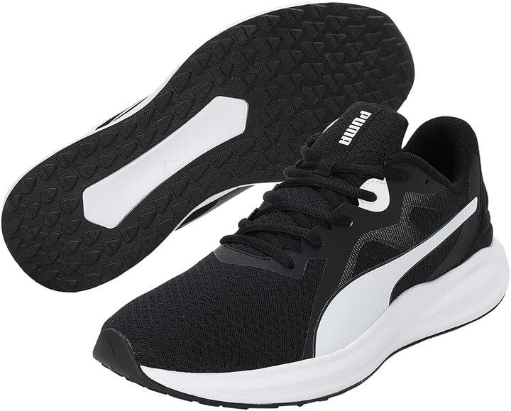 PUMA Herren Twitch Runner FreshStrassen-Laufschuh 41 EU Puma Schwarz Puma Schwarz Puma Weiss, 41 EU