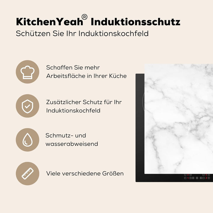 Herdabdeckplatte Einteilig Ceranfeld Abdeckplatte für Induktionsschutz Ceranfeldabdeckung Vinyl Herd