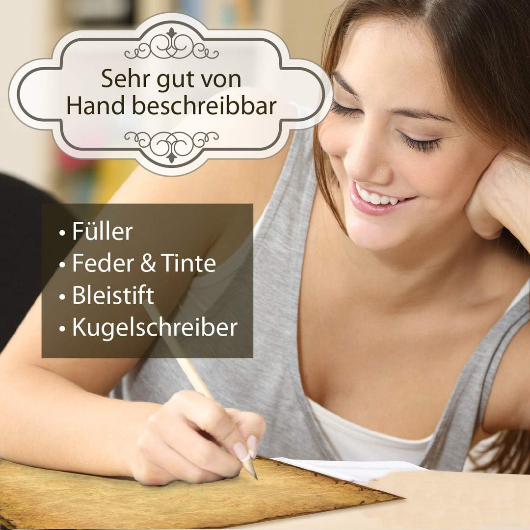 Altes Briefpapier CASANOVA 500 Blatt Papier beidseitig A4 alt vintage retro Mittelalter antik nostal
