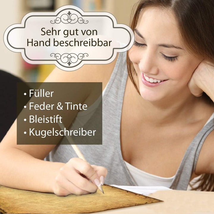 Altes Briefpapier CASANOVA 500 Blatt Papier beidseitig A4 alt vintage retro Mittelalter antik nostal