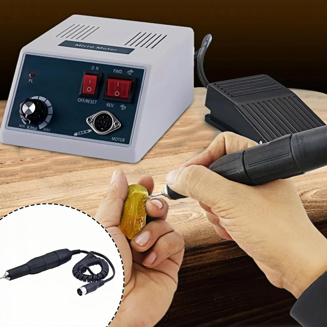 Labor Mikromotor Dental Labor Marathon Micro Motor Schleifmaschine mit Fusssteuerung Manuelle Stufen