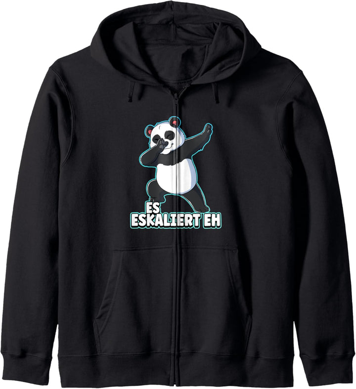 Es Eskaliert Eh Panda Kapuzenjacke