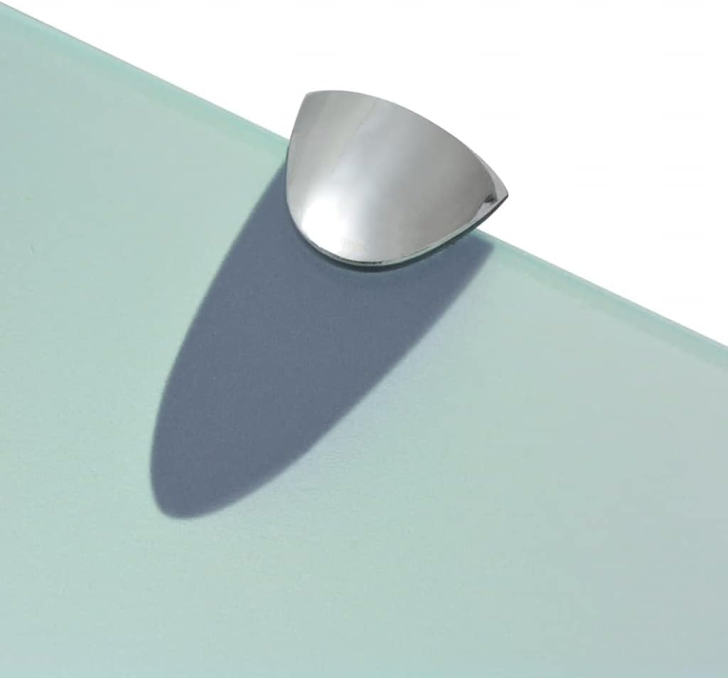 vidaXL Wand Regal Glasregal Glasboden Glasablage Badregal Glas 30x20 cm 8 mm