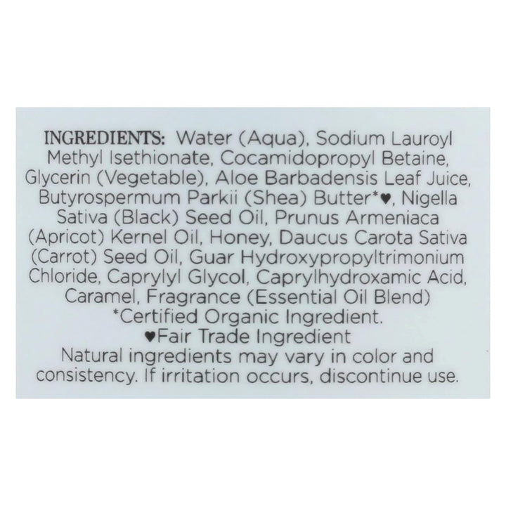 Body Wash, Honey & Black Seed - 384 ml