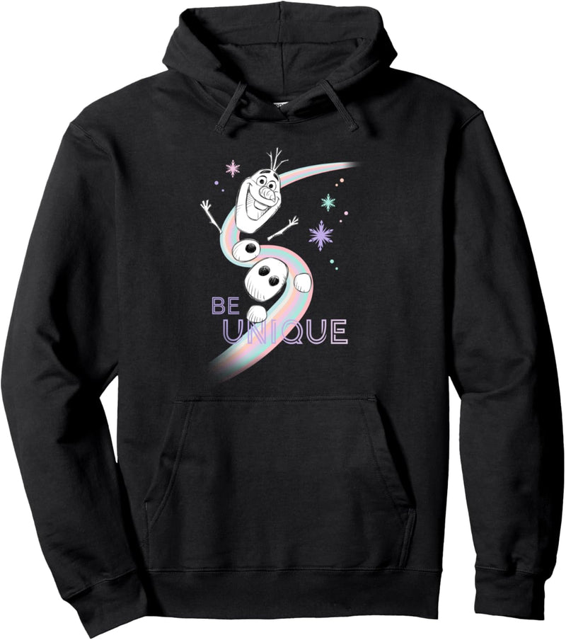 Frozen Be Unique Rainbow With Olaf Pullover Hoodie