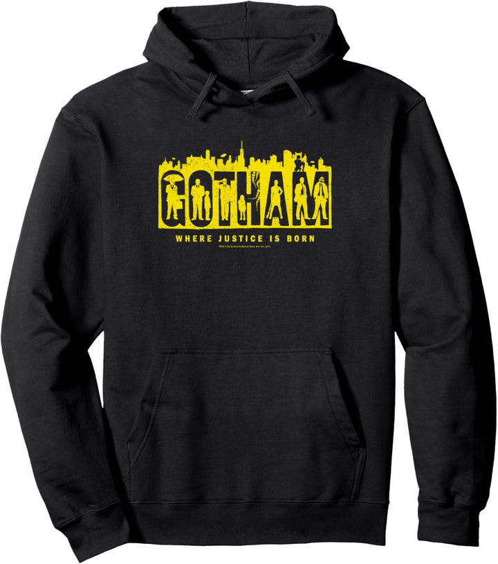 Gotham Silhouettes Pullover Hoodie