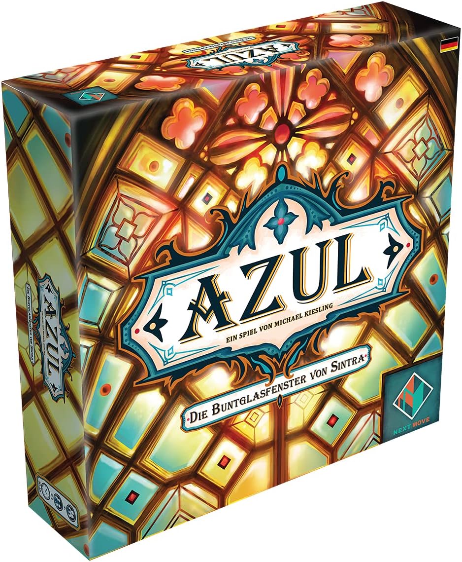 Asmodee | Next Move Games | Azul – Die Buntglasfenster von Sintra | Familienspiel | 2-4 Spieler | Ab