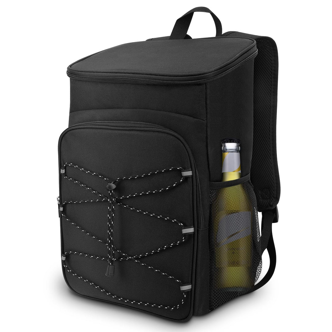 Kühlrucksack, Picknicktasche, Rucksack mit Zwei 10 Zoll hohe Seitentaschen, Rucksack mit Kühlfach fü