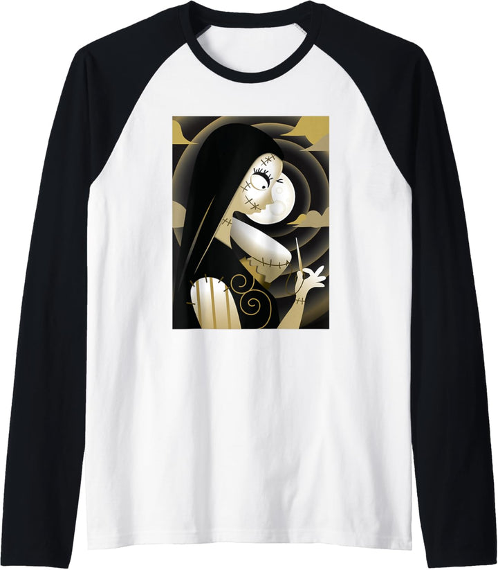 The Nightmare Before Christmas Sally Shaded Raglan