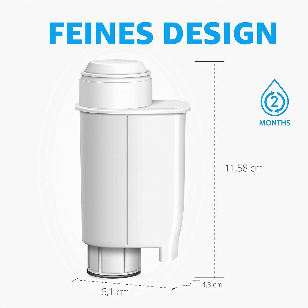 Waterdrop Wasserfilter, Ersatz für Brita® Intenza+ Philips® Saeco® CA6706/48 CA6702/00 Gaggia® Mavea