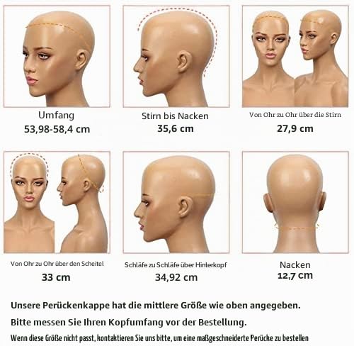 Lace Front Perücke Lockige Perücke für Damen 70 cm 230g Kunsthaar Hitzebeständige Faser 130% Dichte