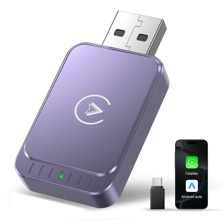 Carplay Wireless Adapter Android-Auto Wireless Adapter: 2 in 1 Wireless Konvertieren Wired Android A