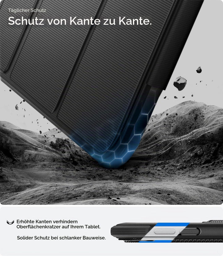 Spigen Rugged Armor Pro Hülle für iPad Pro 11 Zoll M5 (2025) / M4 (2024) Chip Robustes Case Auto Sch