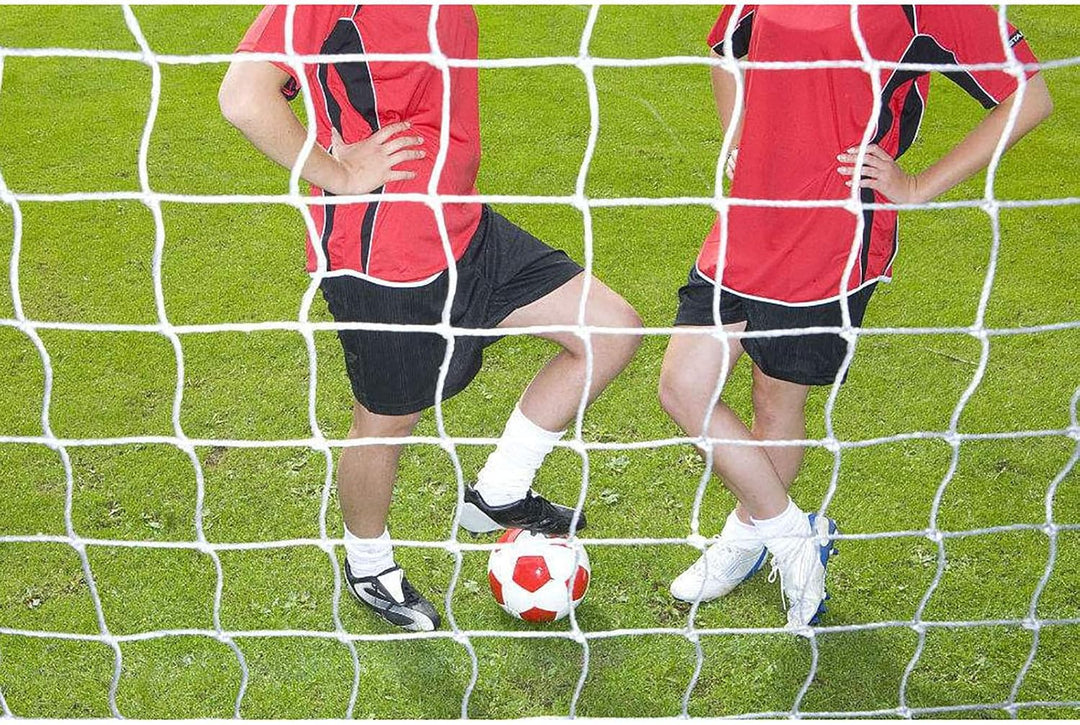 EVTSCAN Fussball-Tor-Netz, 4 Grössen Fussball-Netz in voller Grösse Sport-Ersatz-Fussball-Torpfosten