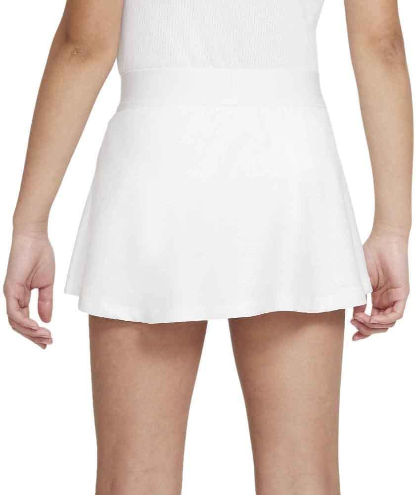 Nike Mädchen Court Victory Tennis-Rock 5 Jahre Weiss / Schwarz, 5 Jahre Weiss / Schwarz