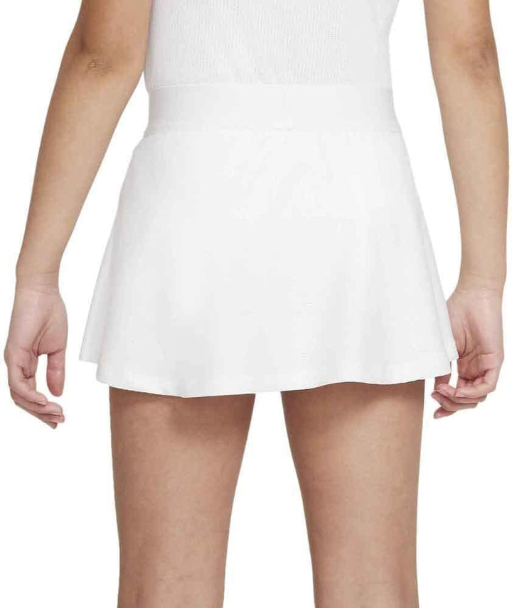 Nike Mädchen Court Victory Tennis-Rock 5 Jahre Weiss / Schwarz, 5 Jahre Weiss / Schwarz