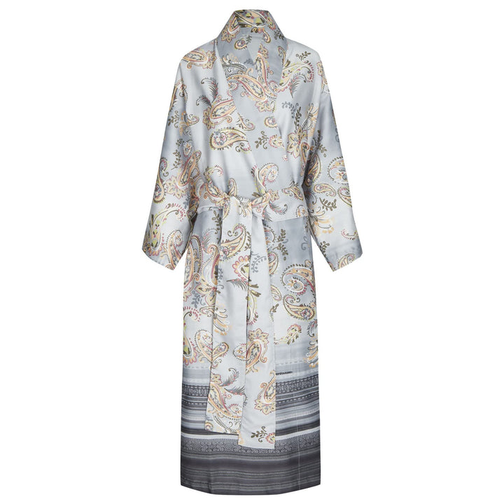 Bassetti Kimono Tosca G1 Grigio 100% Baumwolle, Grösse: L-XL, 9314409 L-XL Grigio, L-XL Grigio