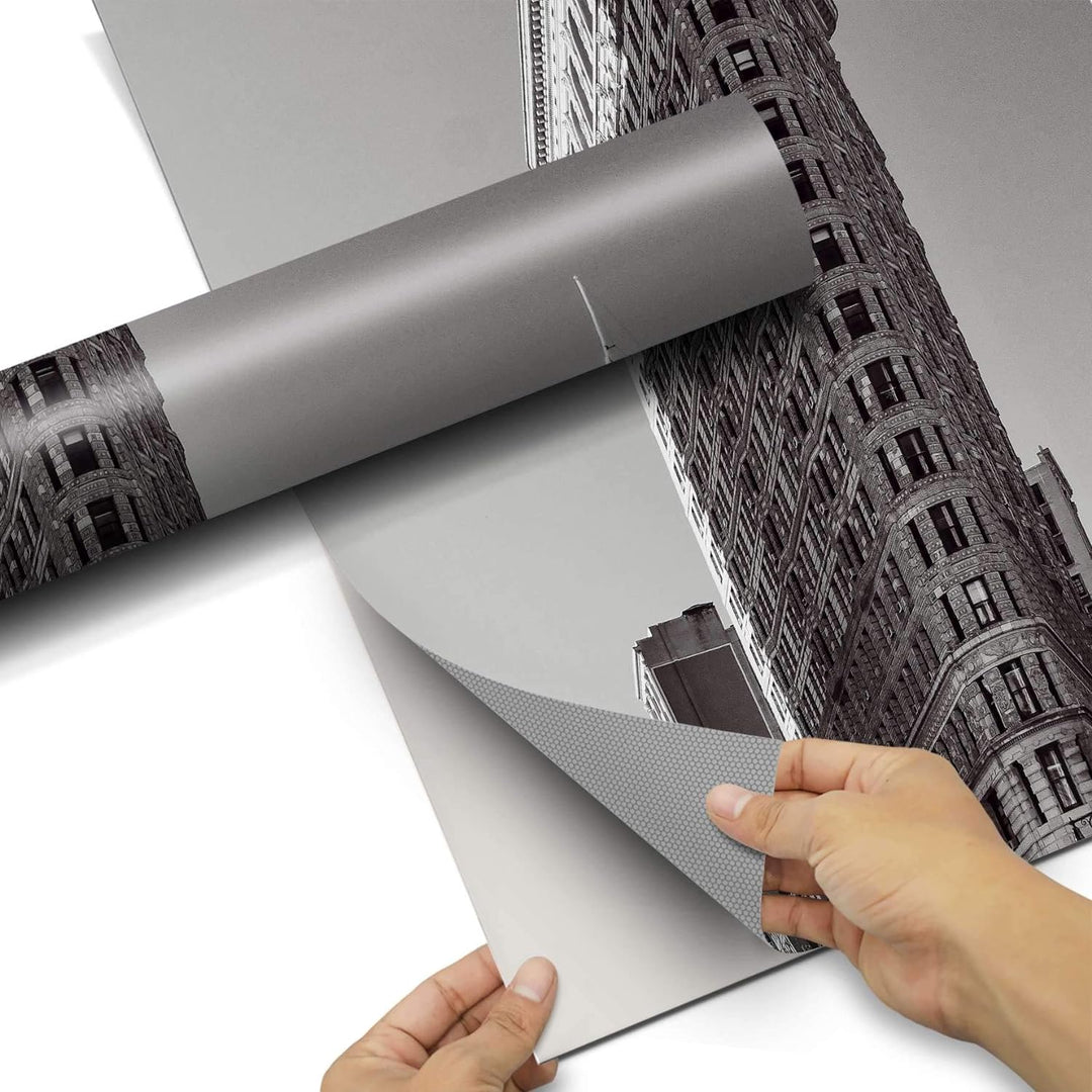 Kühlschrank Sticker I Dekoraufkleber für Kühlschranktür - Aufkleber Folie abwaschbar I Klebefolie Kü