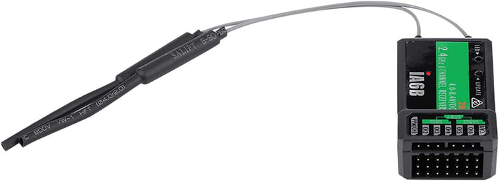 Dilwe RC-Empfänger, 2.4G 6CH RC-Empfänger PPM für FS-I6X FS-I6S I8 RC-Sender