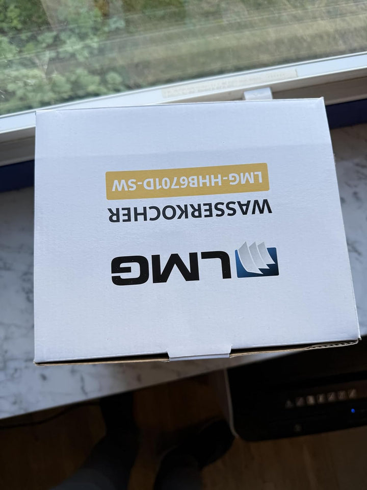 Digitaler Wasserkocher, 1,7L, 2200W, 40-100°C Temperatureinstellung, Individuell variierbare Tempera