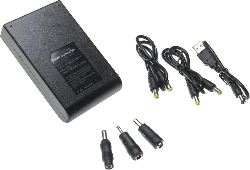 vhbw Mini USV für Router, IP-Kameras, Modem, Computer - Unterbrechungsfreie Stromversorgung USB 5 V/