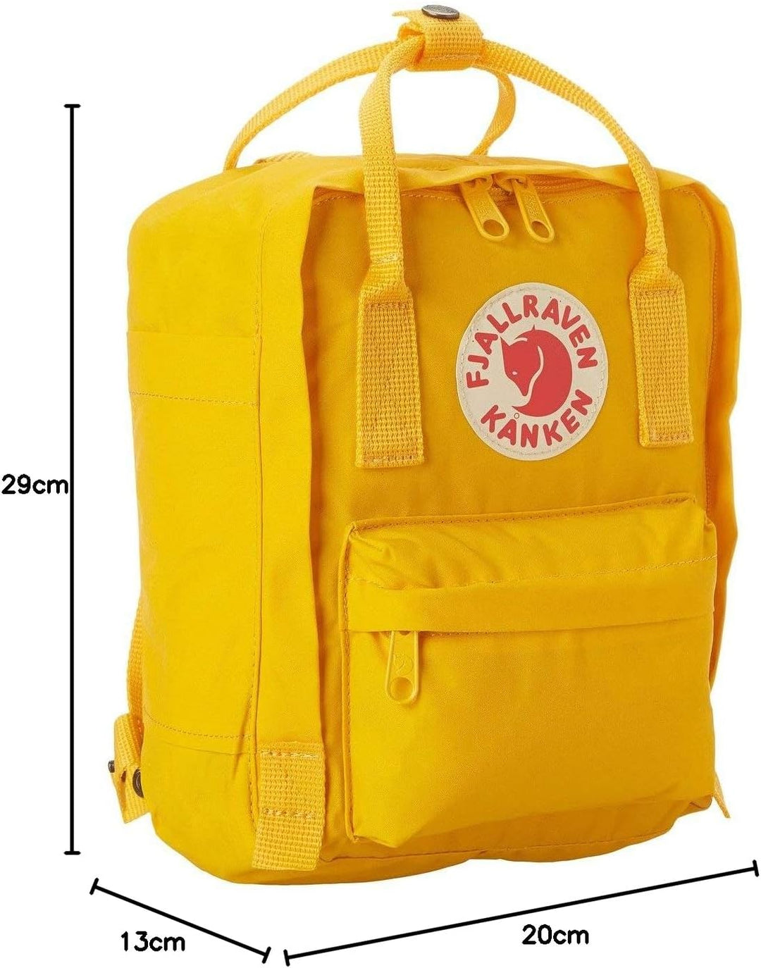 Fjällräven FJà„LLRà„VEN Fjällräven Unisex Rucksack Knken Mini, 29 x 20 x 13 cm, 7 L, Ochre, Ochre