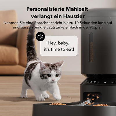 PETLIBRO 5G Wi-Fi Futterautomat für 2 Katzen und Hunde mit APP, WLAN-Haustierfutterspender, Automati